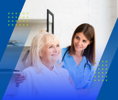 lekarz obejmujący pacjenta